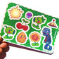 Plants VS Zombies Sticker Sheet