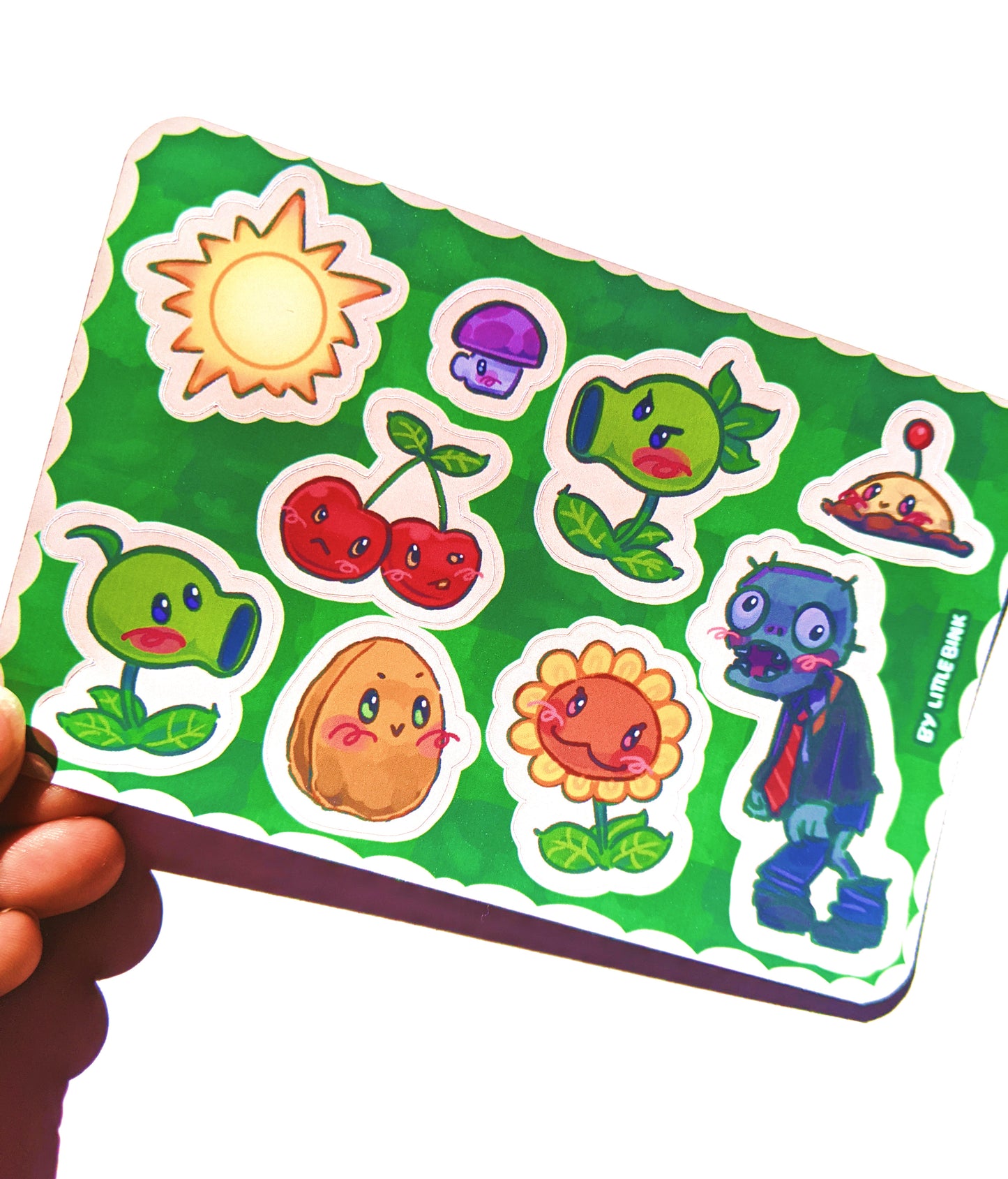 Plants VS Zombies Sticker Sheet