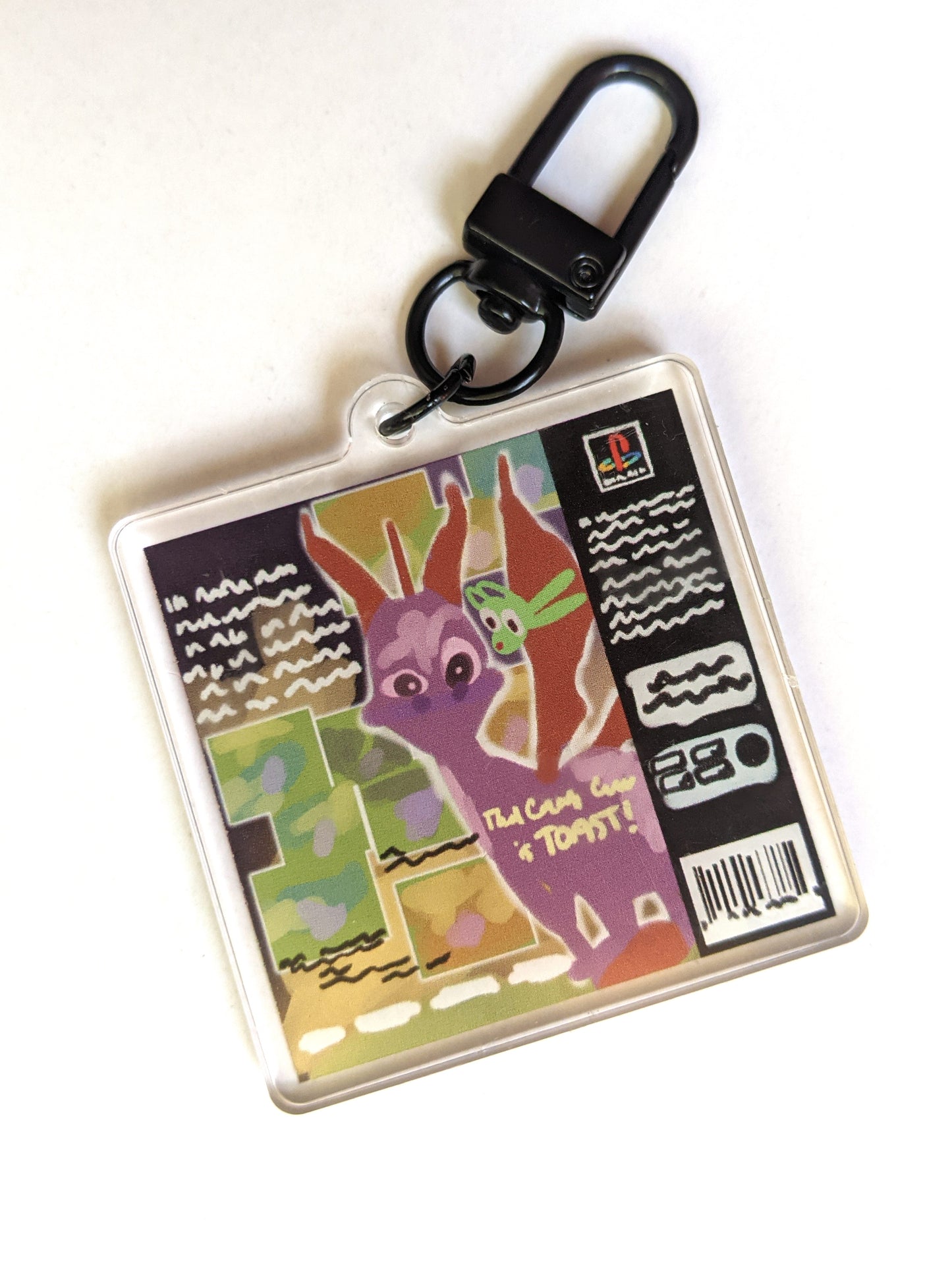 Spyro Double-Sided Acrylic Charm