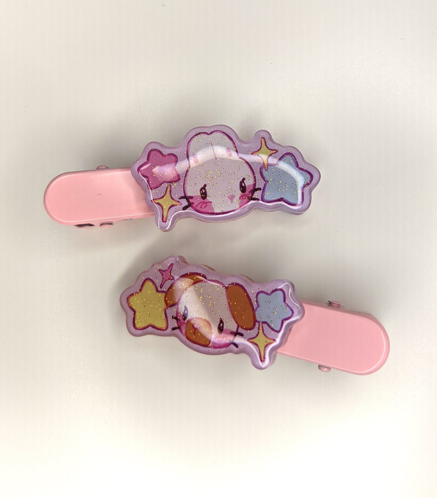 Bunny and Puppy Hair Clips