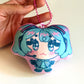 Hatsune Miku Plush Double-Sided Charm