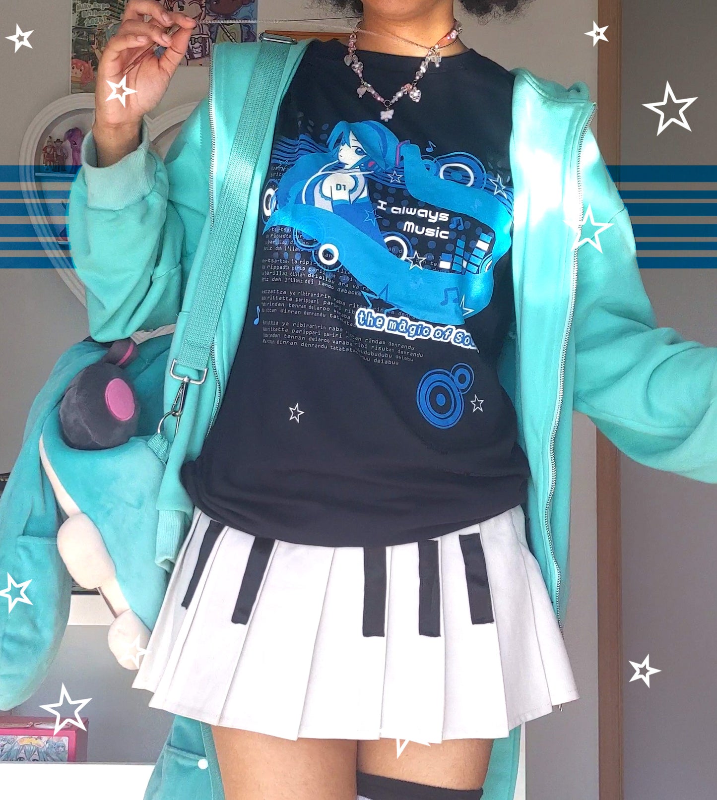 [PREORDER] I always music Hatsune Miku Unisex T-Shirt