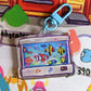 Fishy Lamp Double-Sided Acrylic Charm