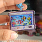 Fishy Lamp Double-Sided Acrylic Charm