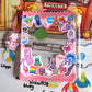 Heart Frame PVC Ziplock Pouch