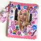 Heart Frame PVC Ziplock Pouch