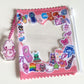 Heart Frame PVC Ziplock Pouch
