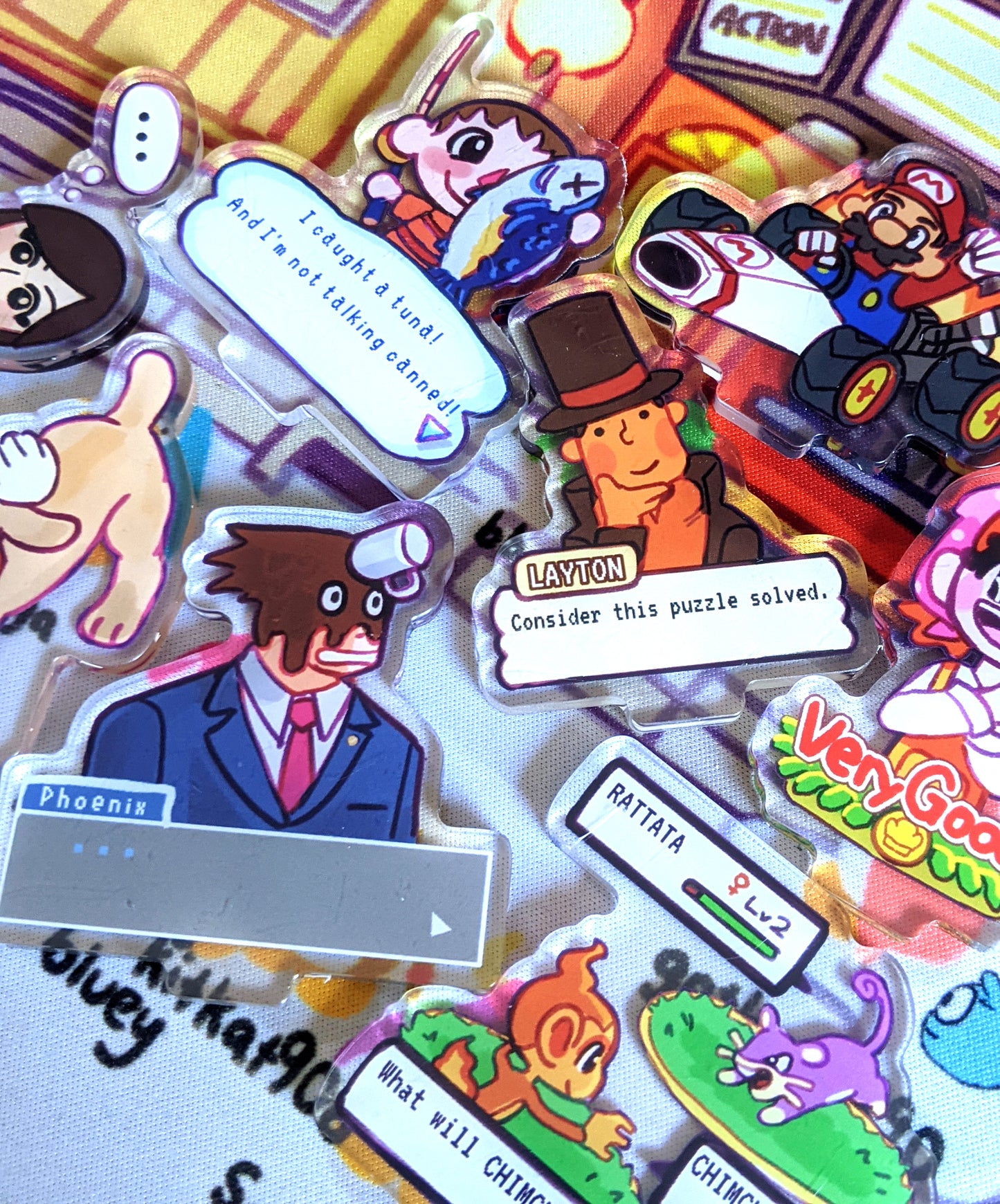 DS Lite Acrylic Game Piece for Standee