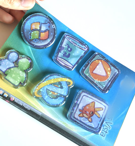 Internet Vista Pin Set