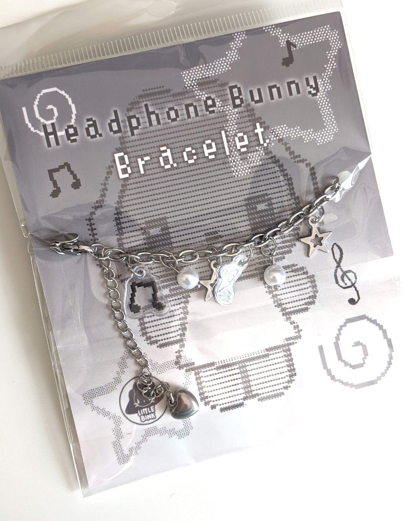 Headphone Bunny Musical Bracelet