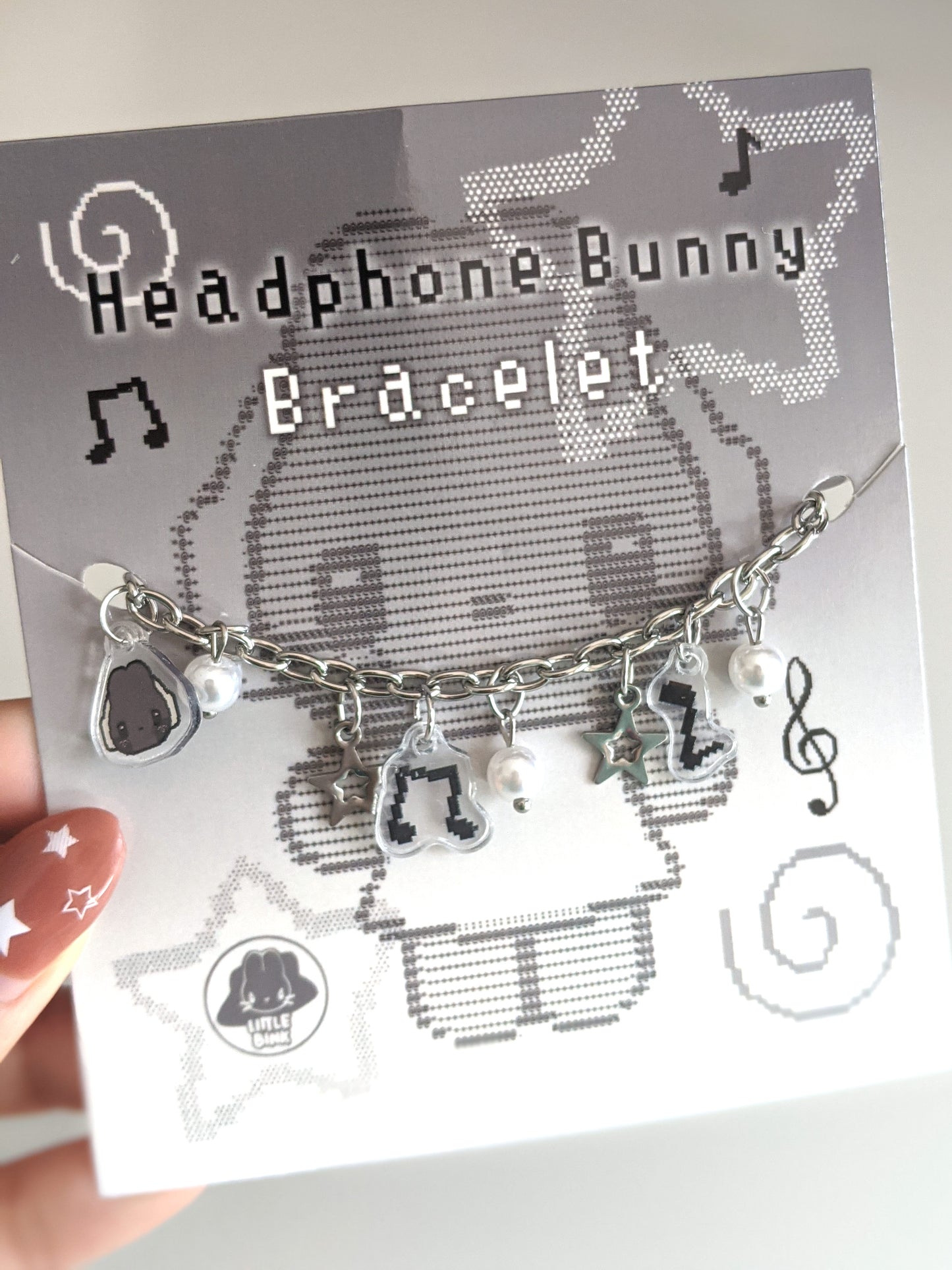 Headphone Bunny Musical Bracelet