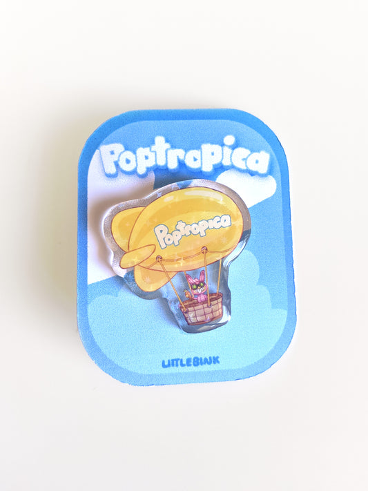 Poptropica Blimp Pin