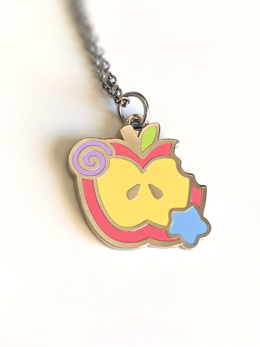 Apple Swirl Necklace