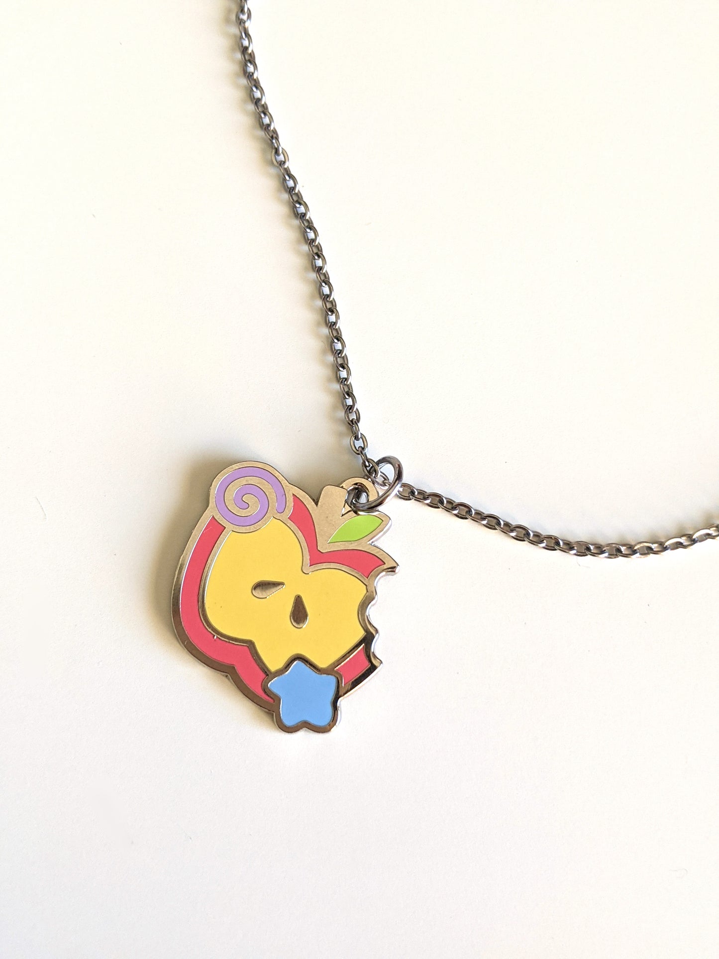 Apple Swirl Necklace