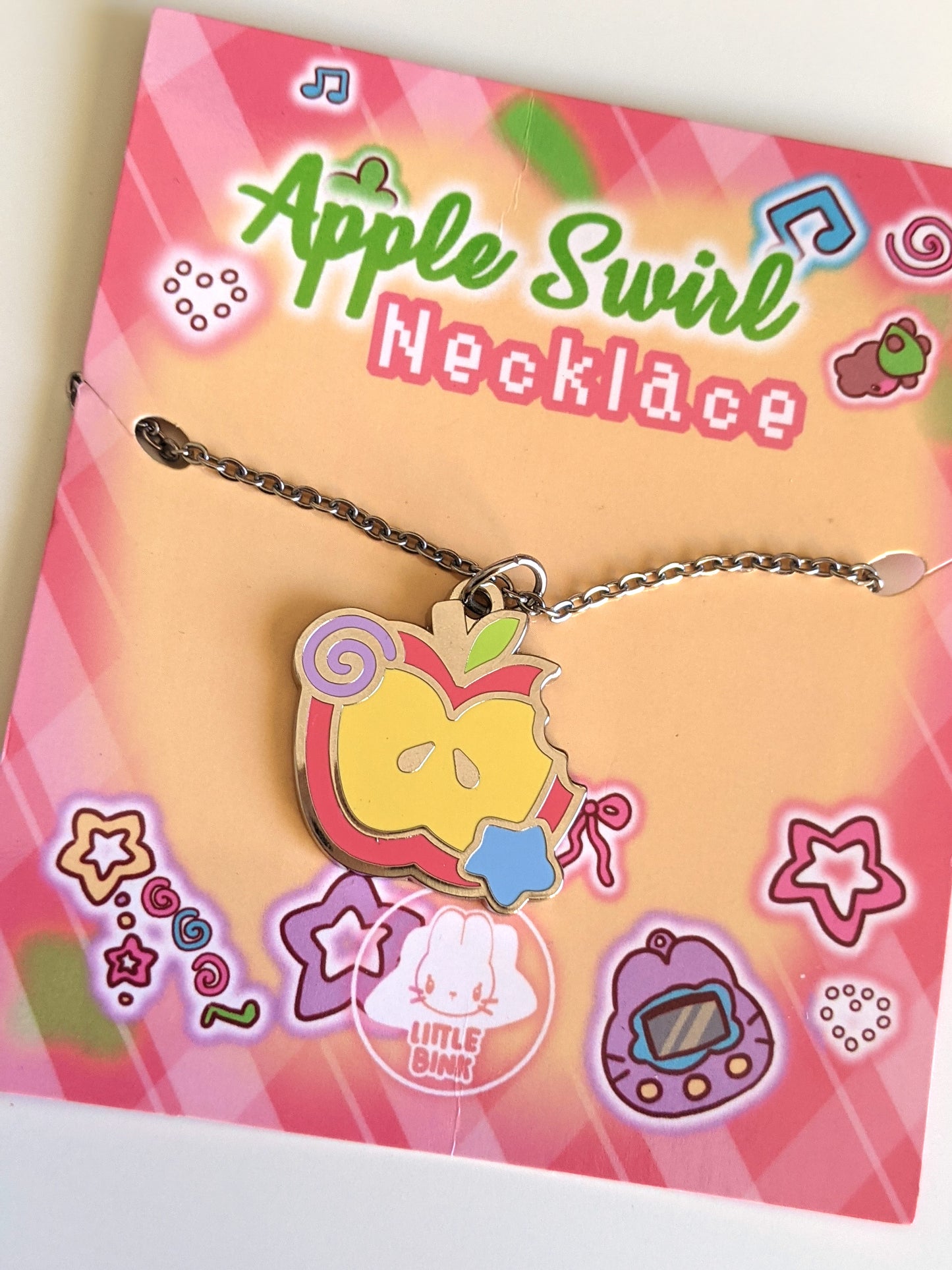 Apple Swirl Necklace