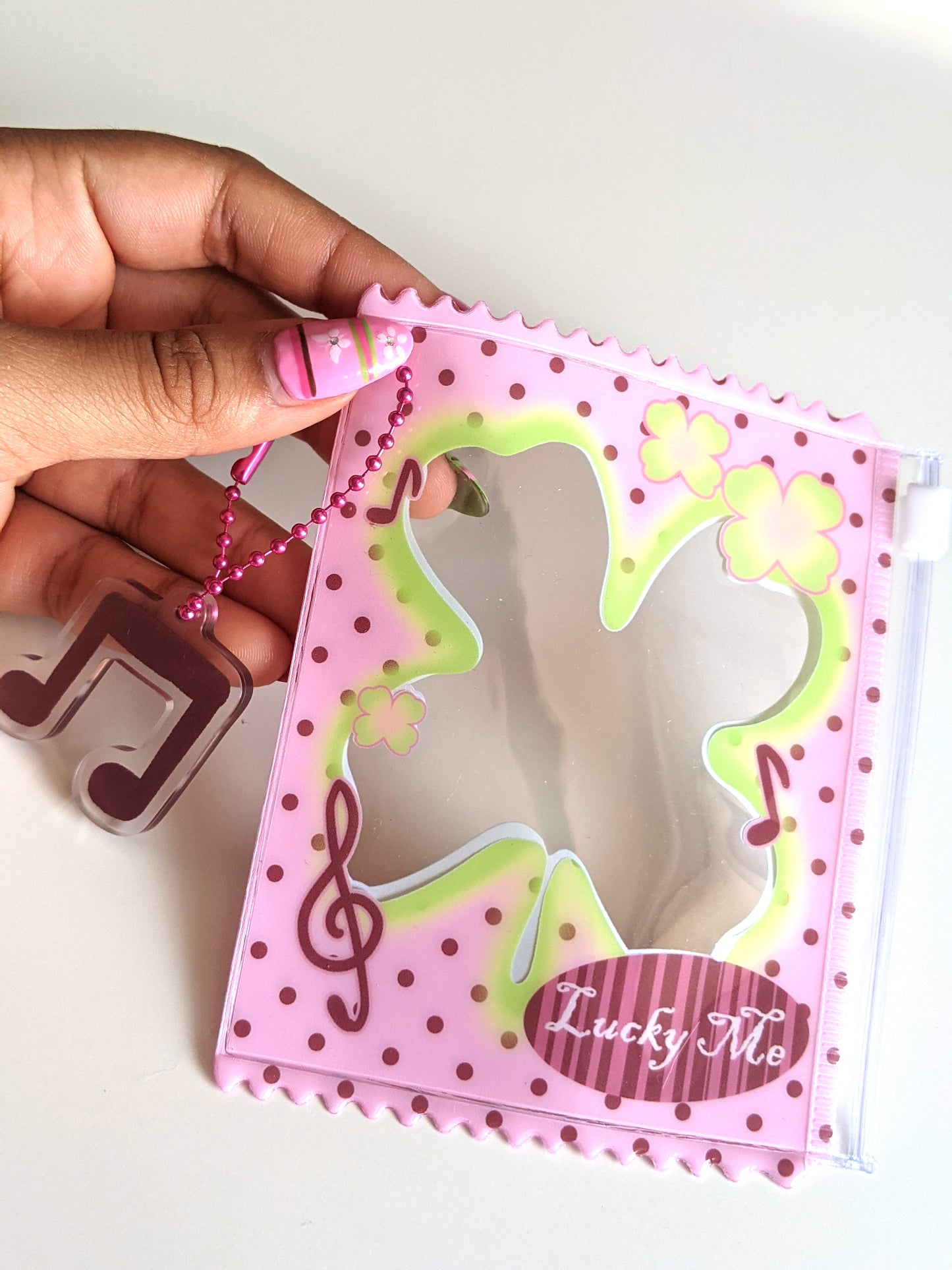 Lucky Me PVC Ziplock Pouch