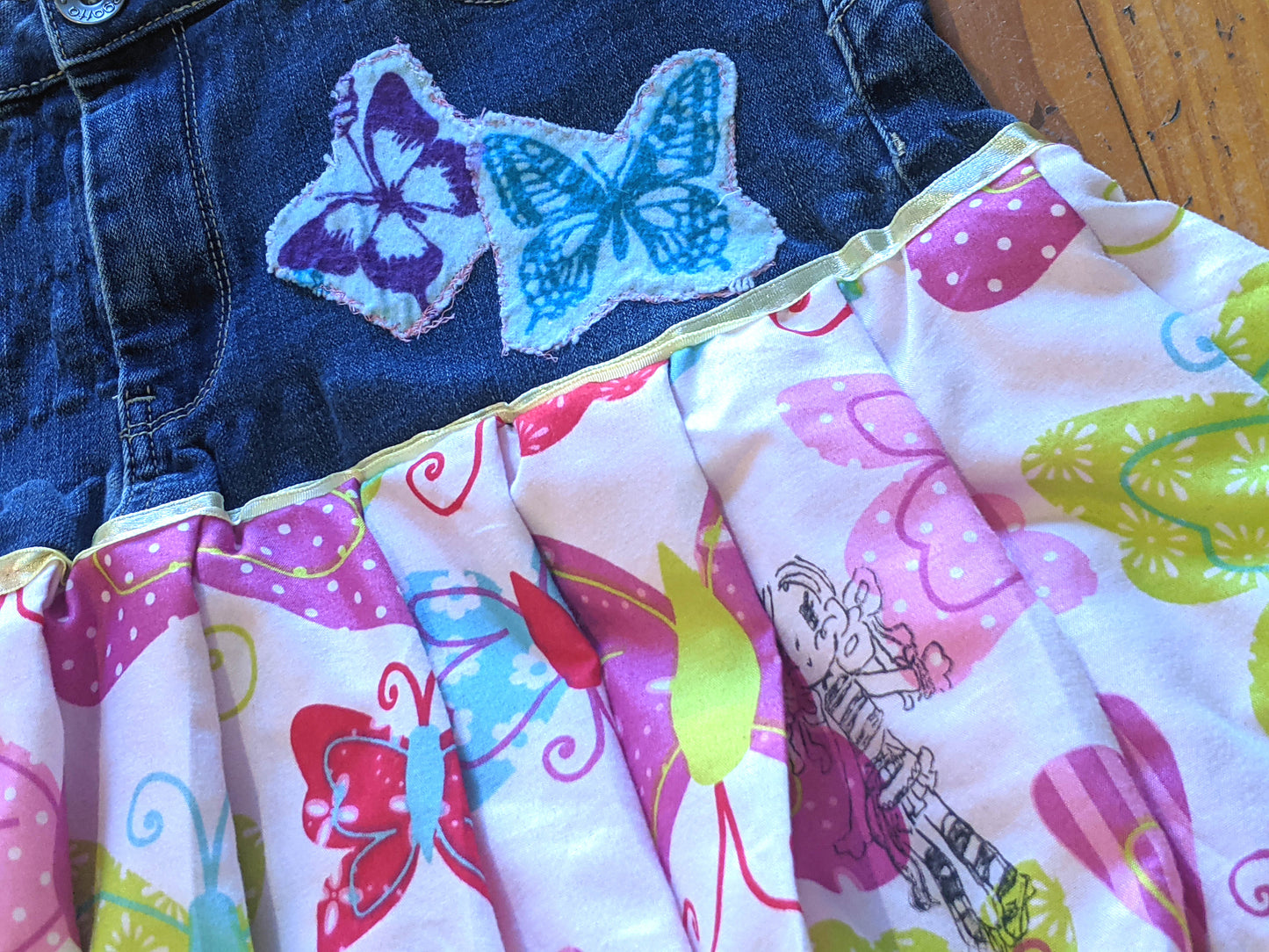 Fly Away Denim Skirt