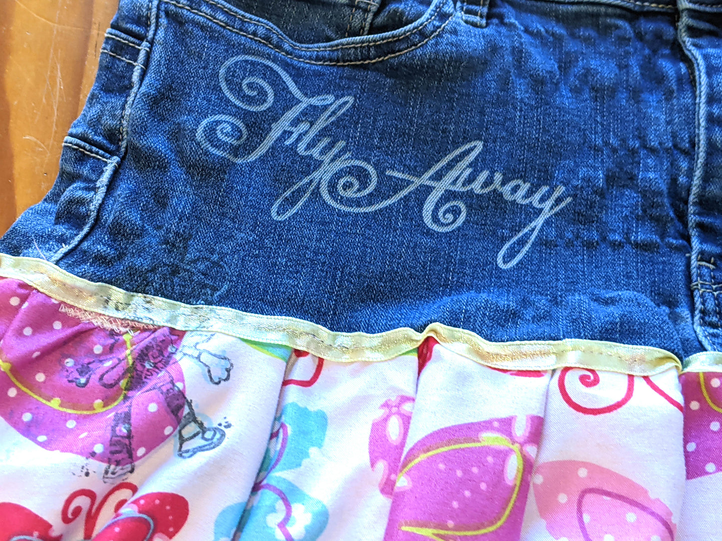 Fly Away Denim Skirt