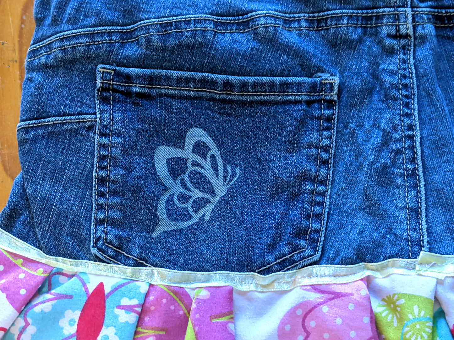 Fly Away Denim Skirt