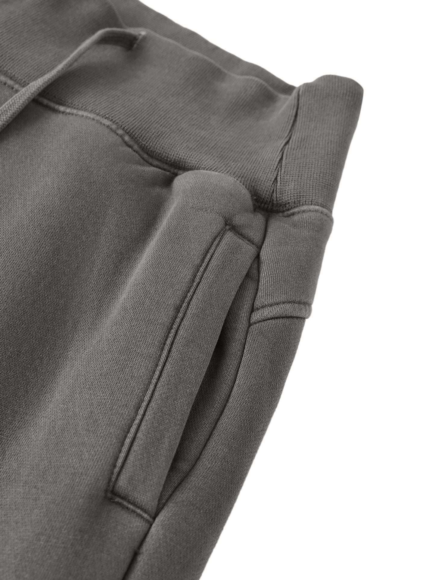 I Love Life Vintage Washed Flared Fleece Pants