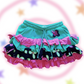 Butterfly Pink and Green Skirt