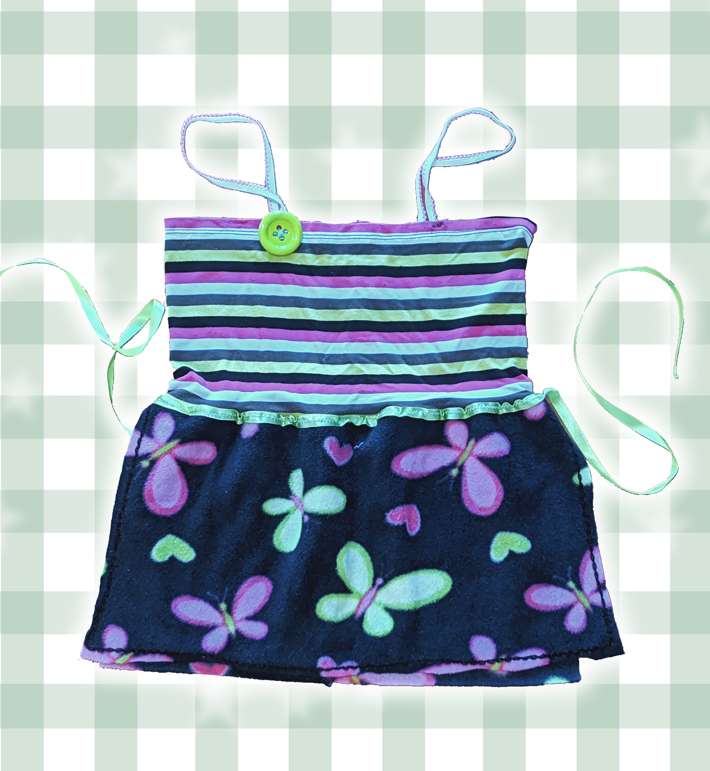 Striped Butterfly Tank Top