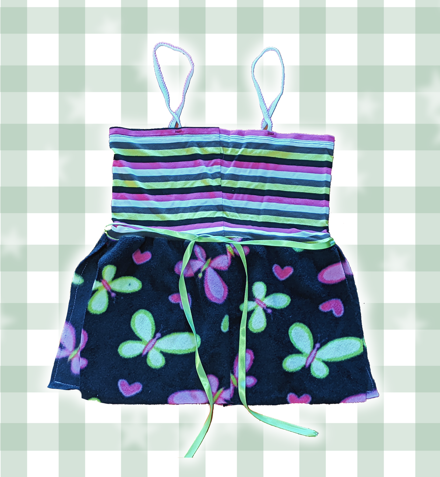 Striped Butterfly Tank Top