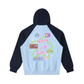 Life and Lemons Color-Block Raglan Sleeve Hoodie