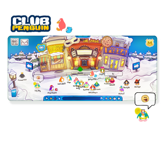[PREORDER] Club Penguin Deskmat