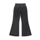 I Love Life Vintage Washed Flared Fleece Pants