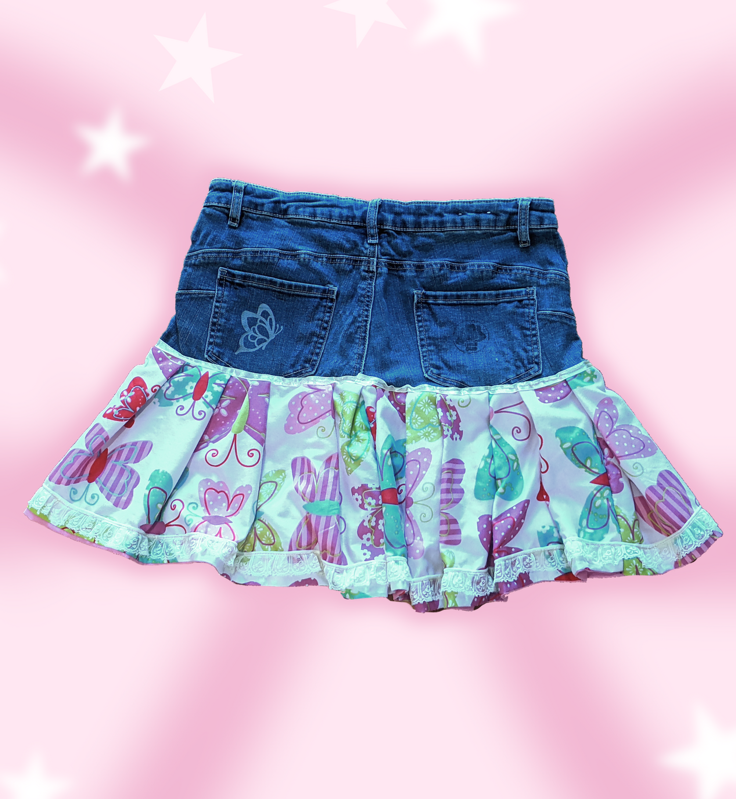 Fly Away Denim Skirt