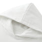 Headphone Bunny White Heavyweight Hidden Pocket Fleece Hoodie