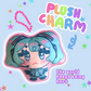 Hatsune Miku Plush Double-Sided Charm