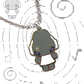 Headphone Bunny Necklace