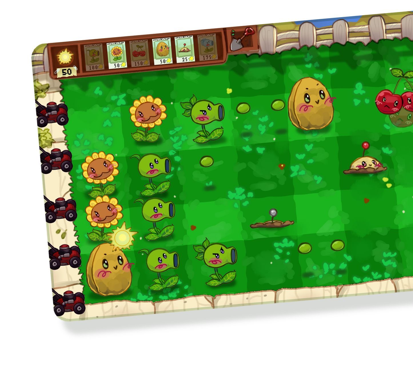 Plants vs Zombies Deskmat