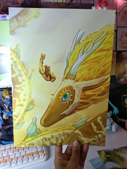 Light Dragon Art Print