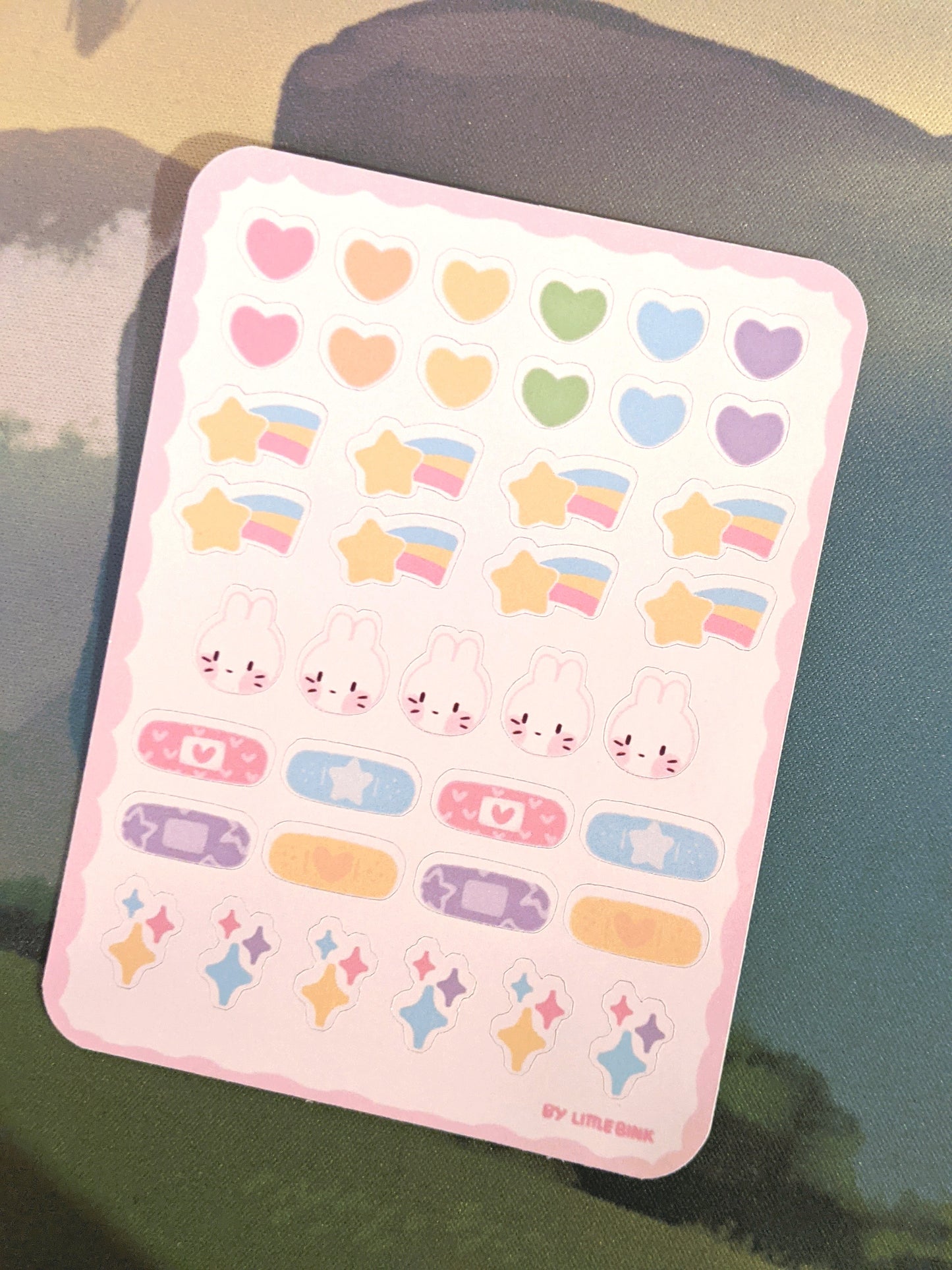 Journal Mini Sticker Sheet