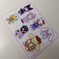 Sanrio Sticker Sheet