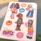 Bratz Sticker Sheet