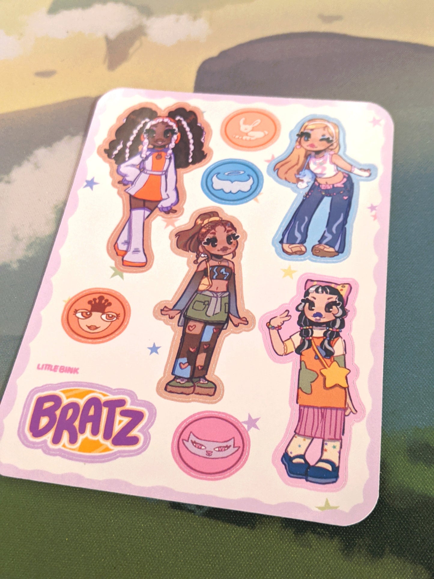 Bratz Sticker Sheet