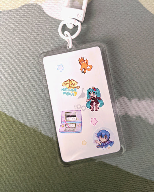 Miku Ipod Double-Sided Acrylic Charm