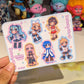 Vocaloid Sticker Sheet