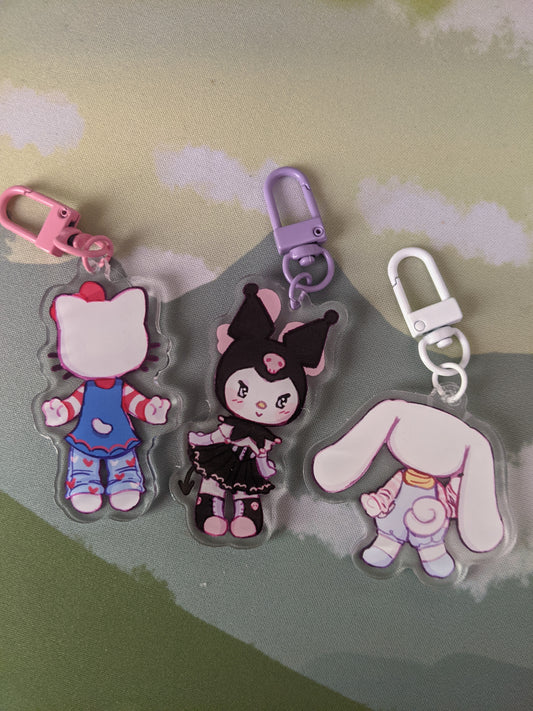 Sanrio Double-Sided Acrylic Charms