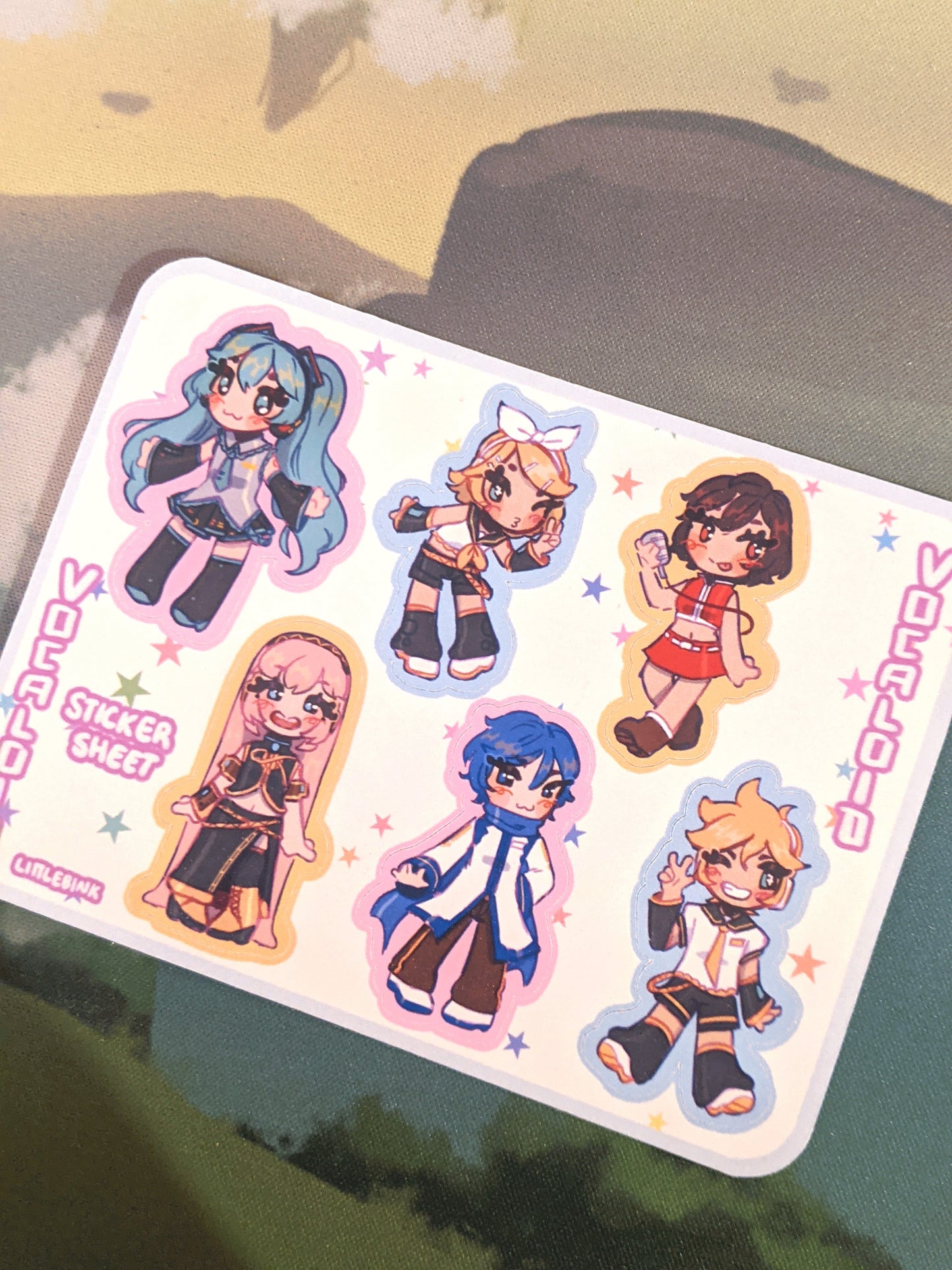 Vocaloid Sticker Sheet