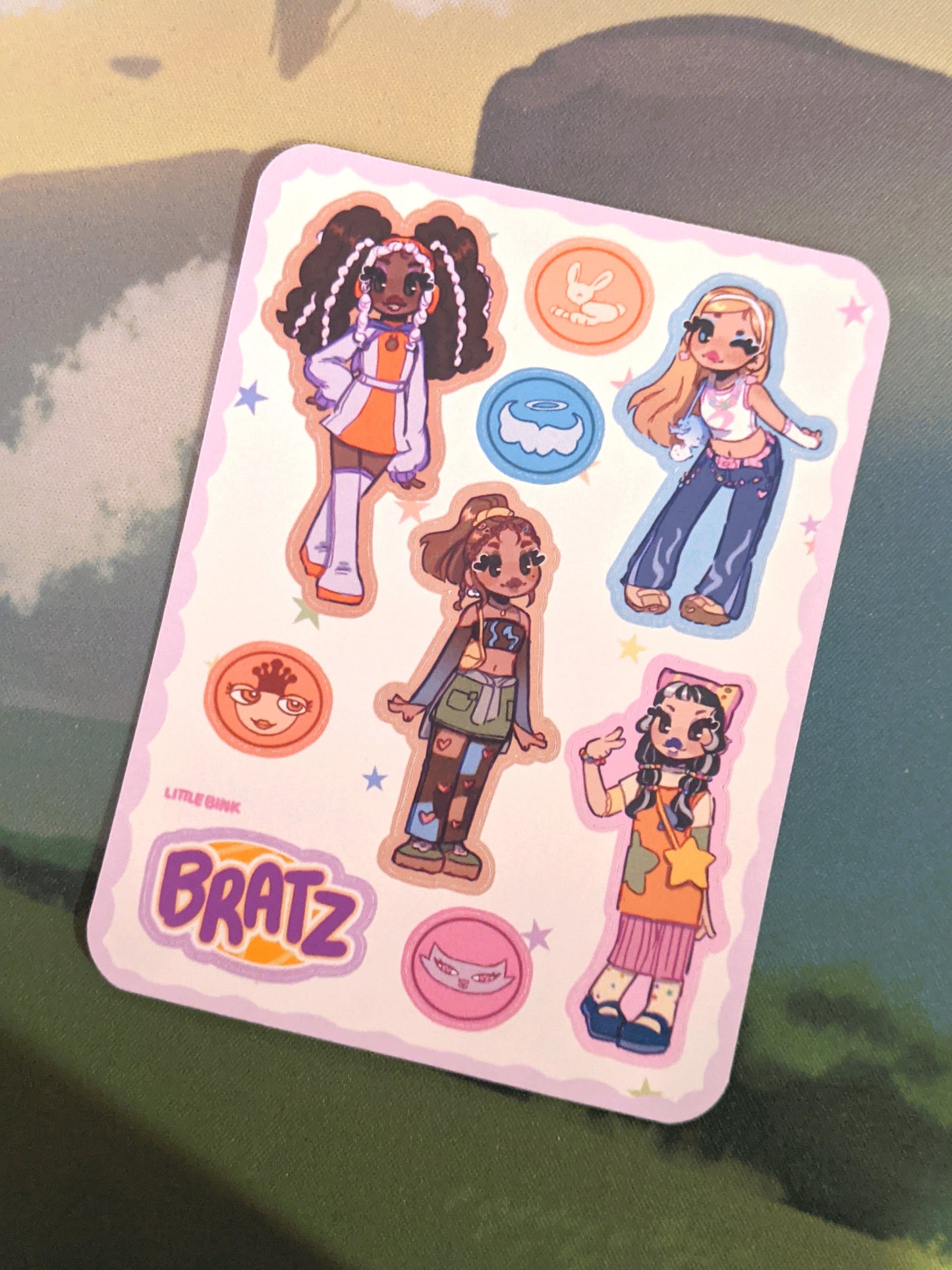 Bratz Sticker Sheet