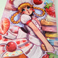 Showtime Chef Peach Art Print