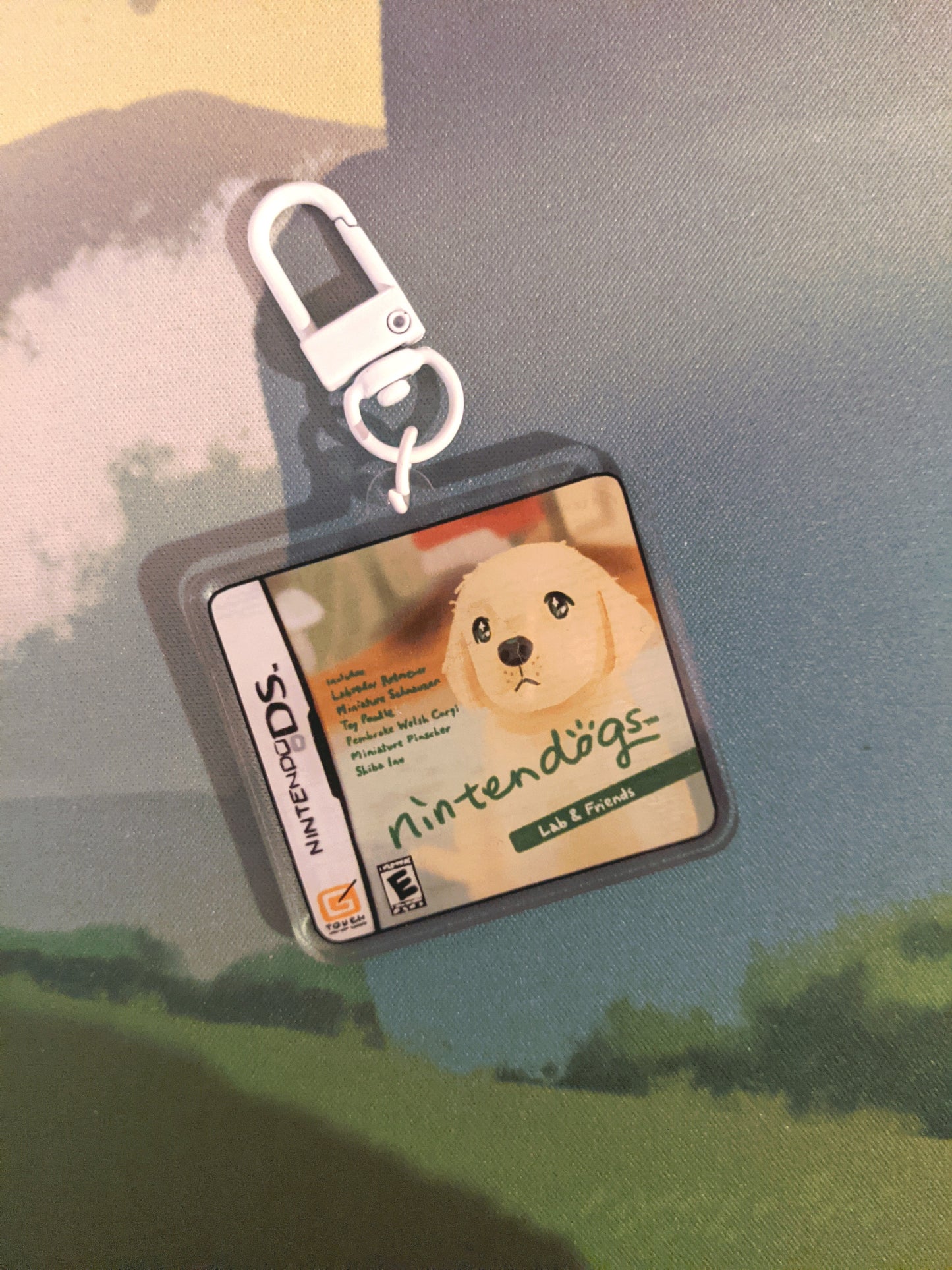 Nintendogs Double-Sided Acrylic Charm