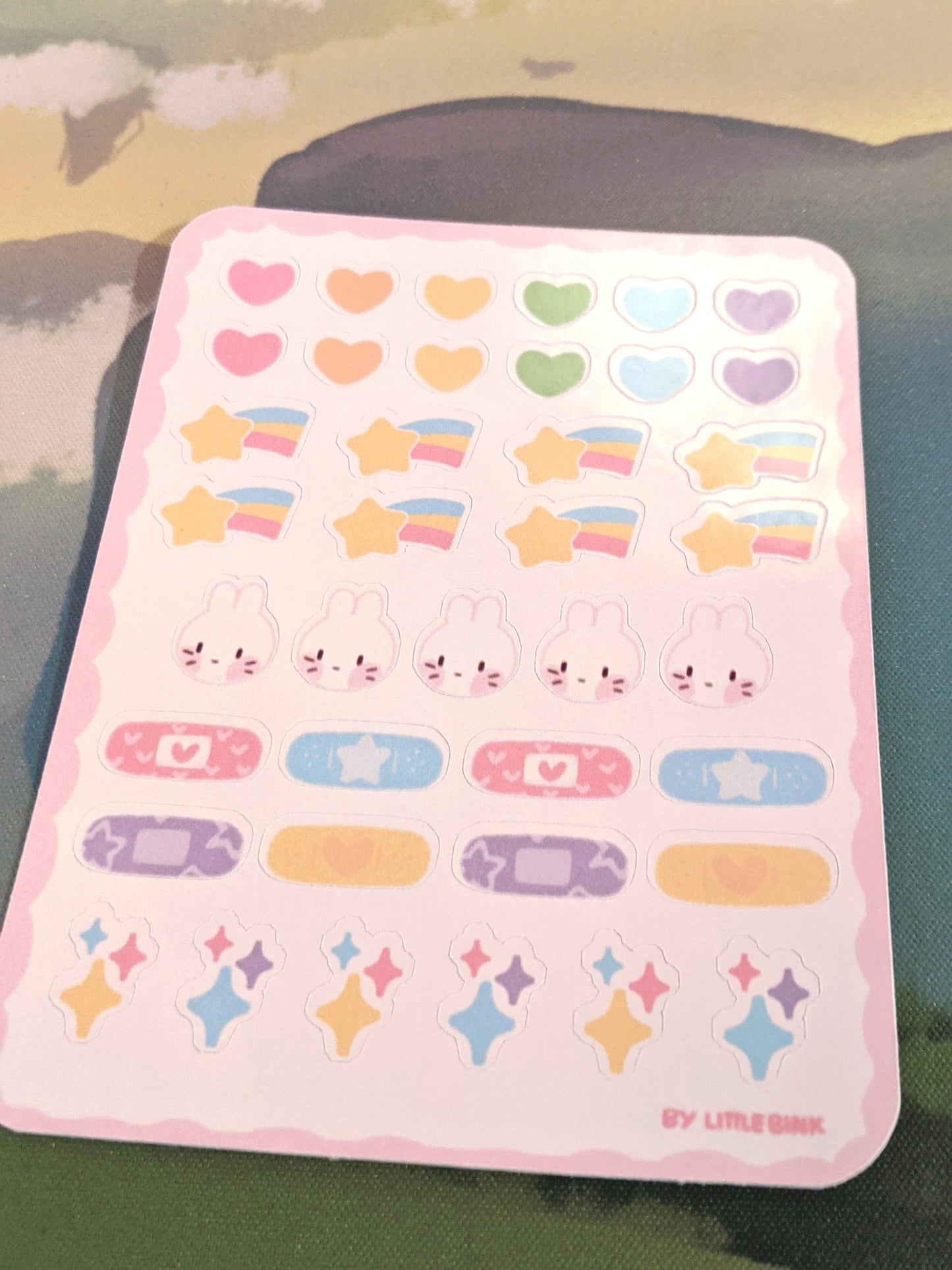 Journal Mini Sticker Sheet