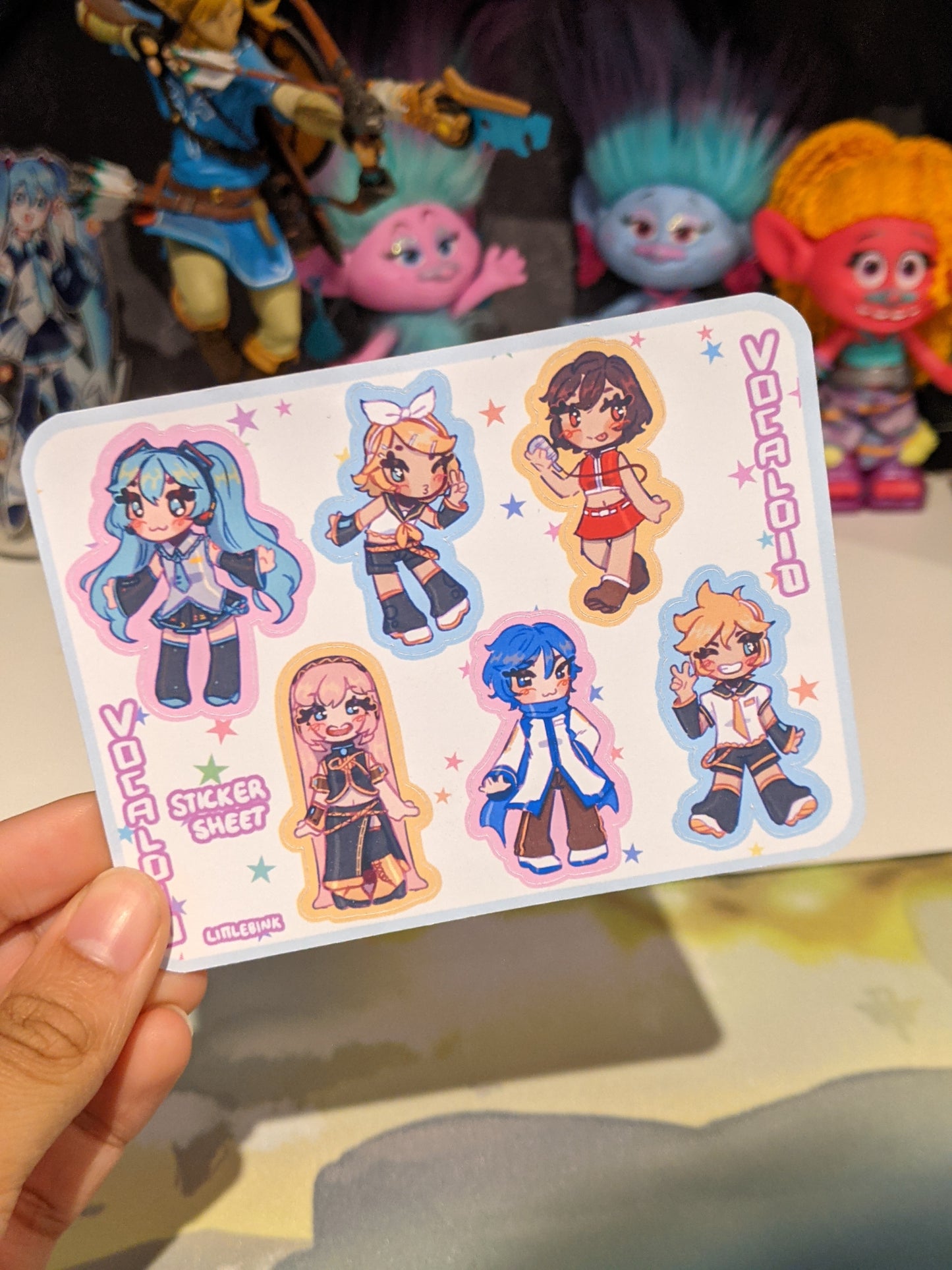 Vocaloid Sticker Sheet