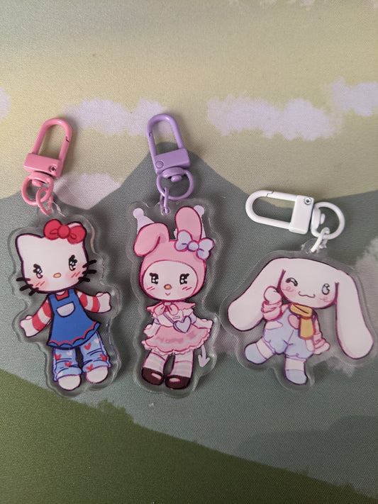 Sanrio Double-Sided Acrylic Charms